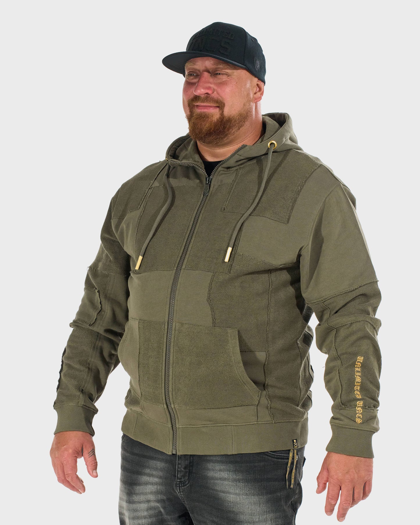 Pánska mikina CARTER III KHAKI