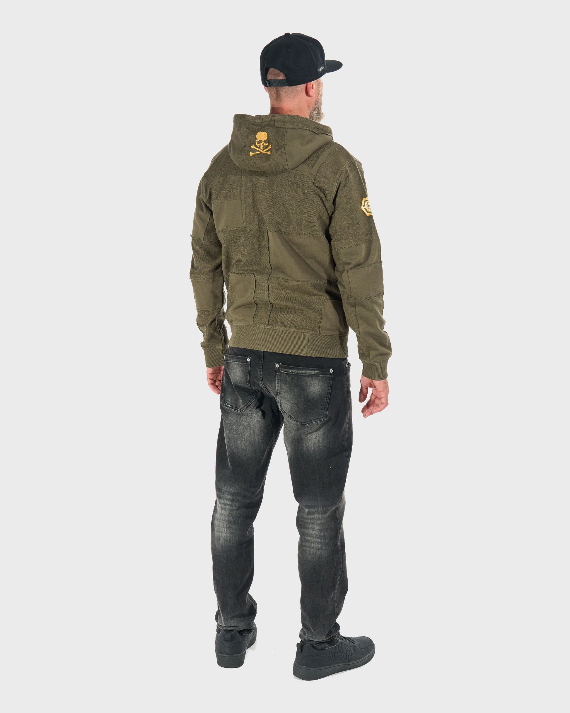 Pánska mikina CARTER III KHAKI