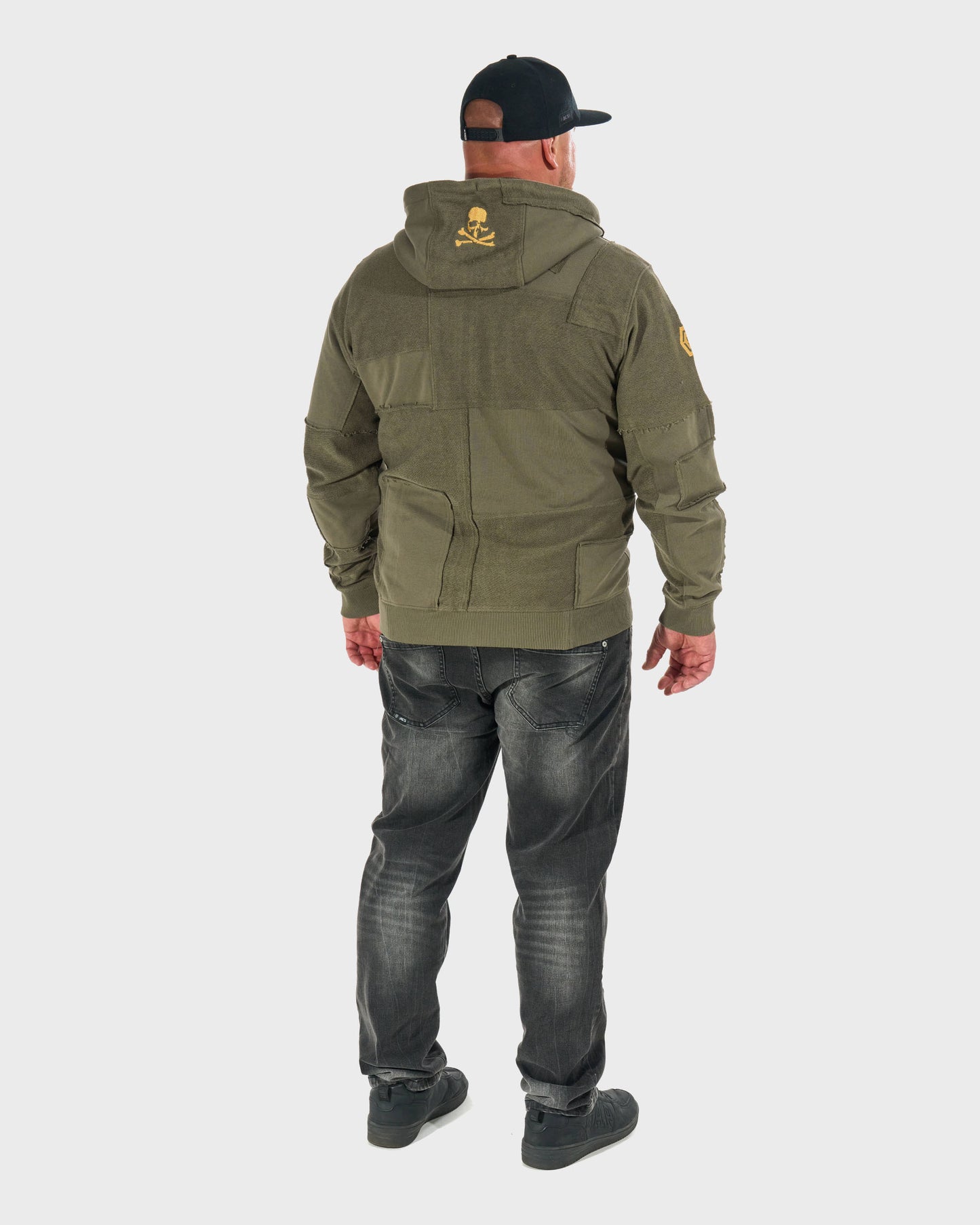 Pánska mikina CARTER III KHAKI