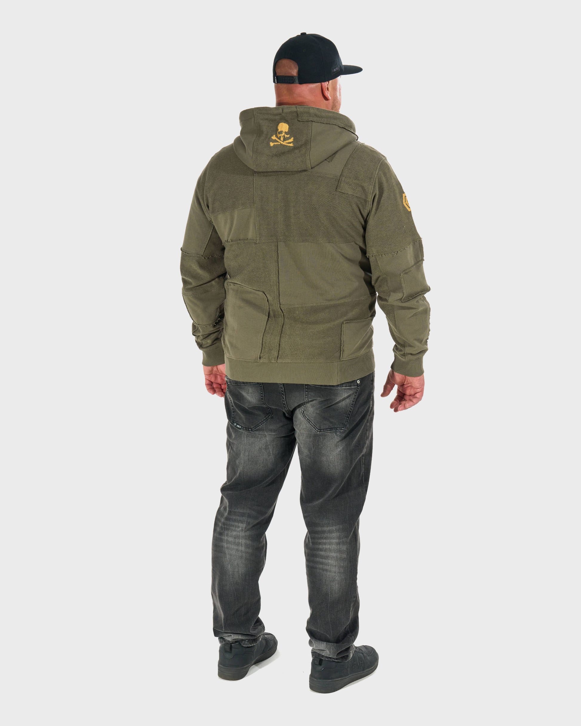 Pánska mikina CARTER III KHAKI