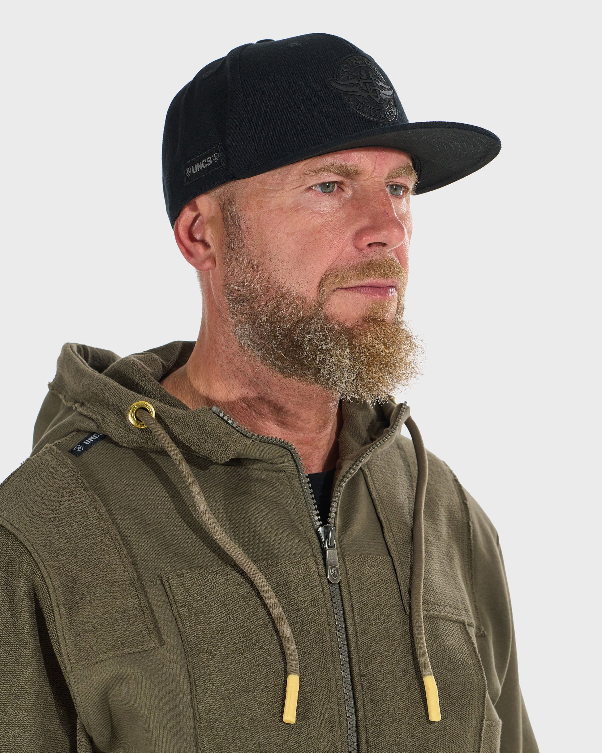 Pánska mikina CARTER III KHAKI