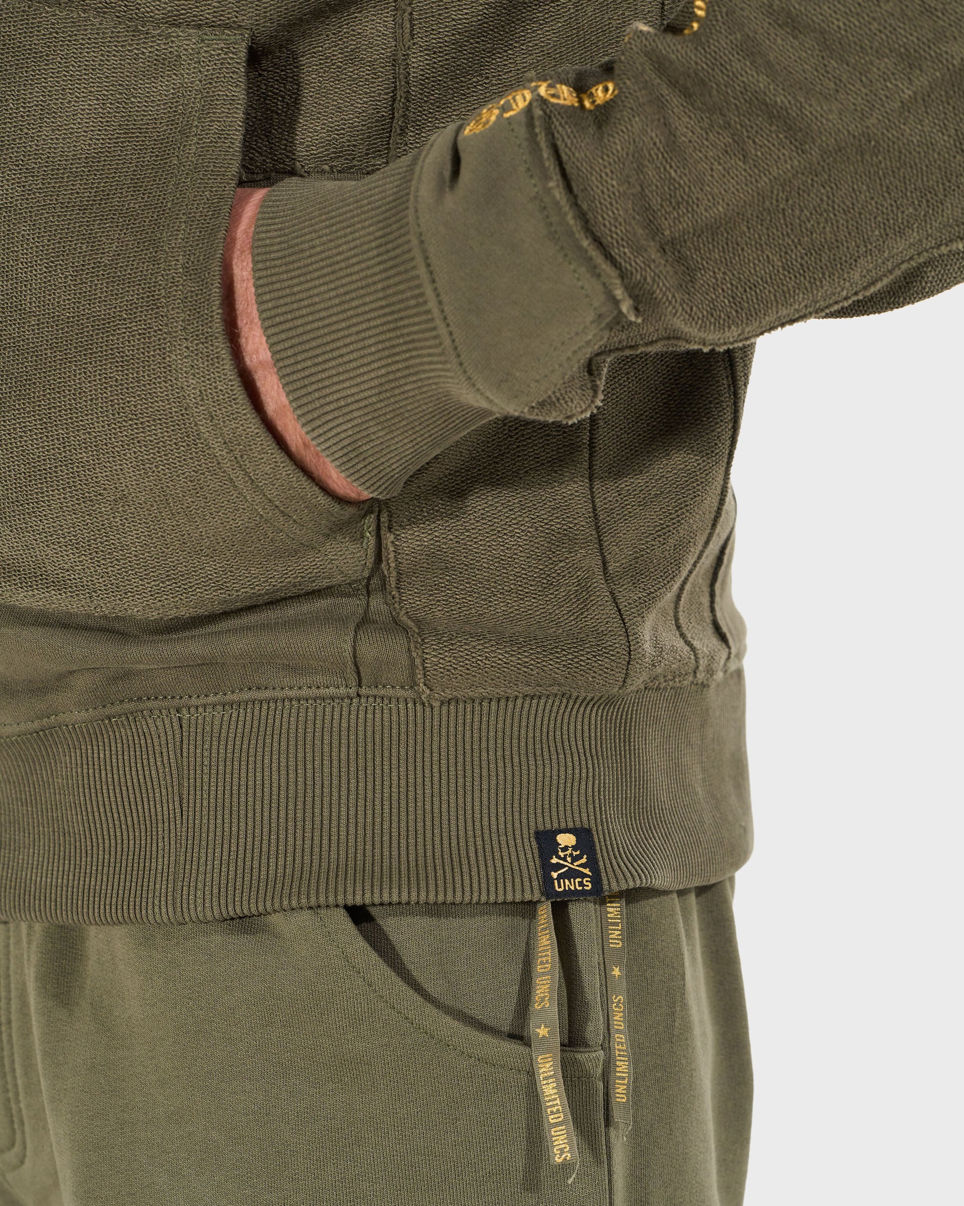 Pánska mikina CARTER III KHAKI