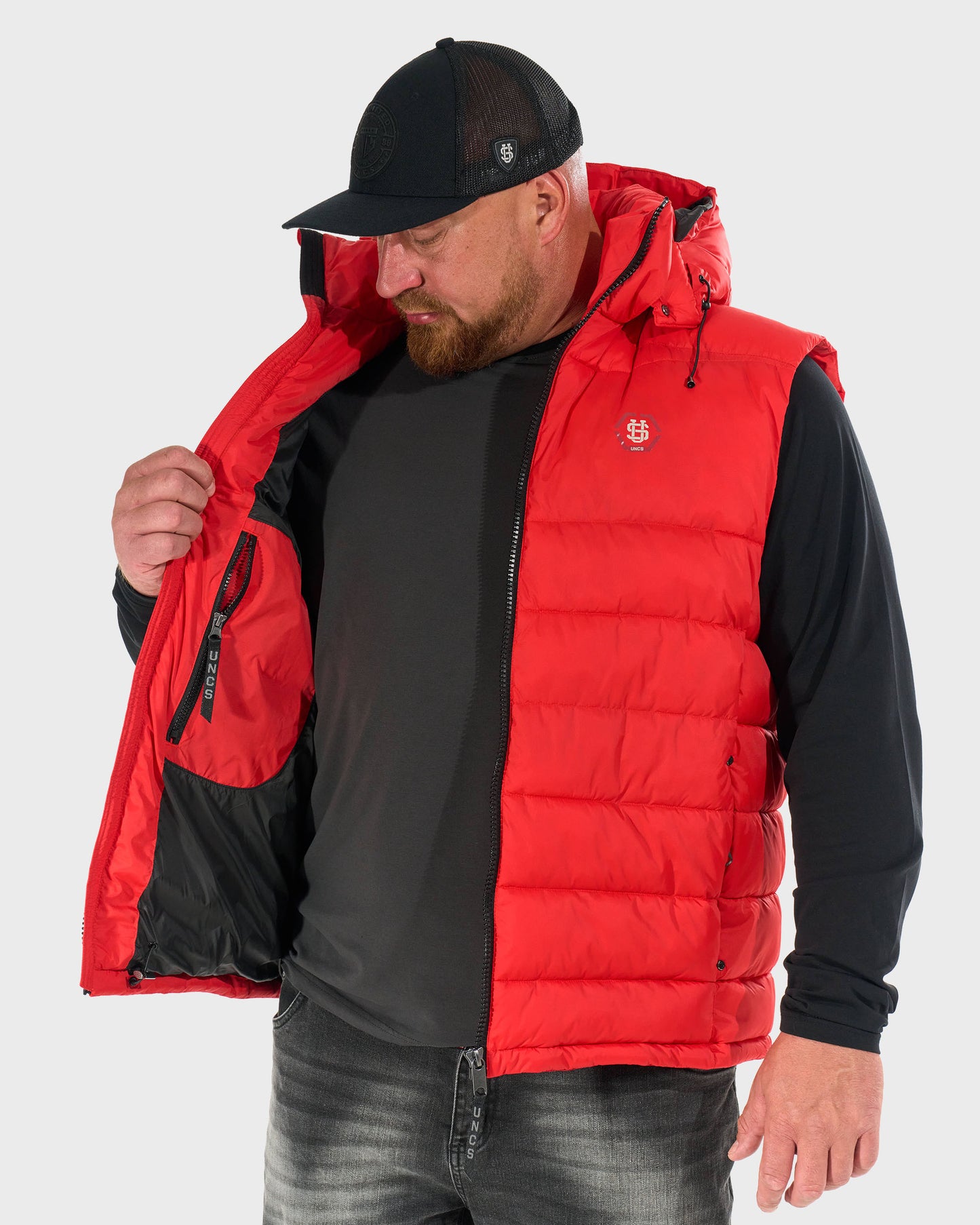 Pánska vesta FLINT II RED
