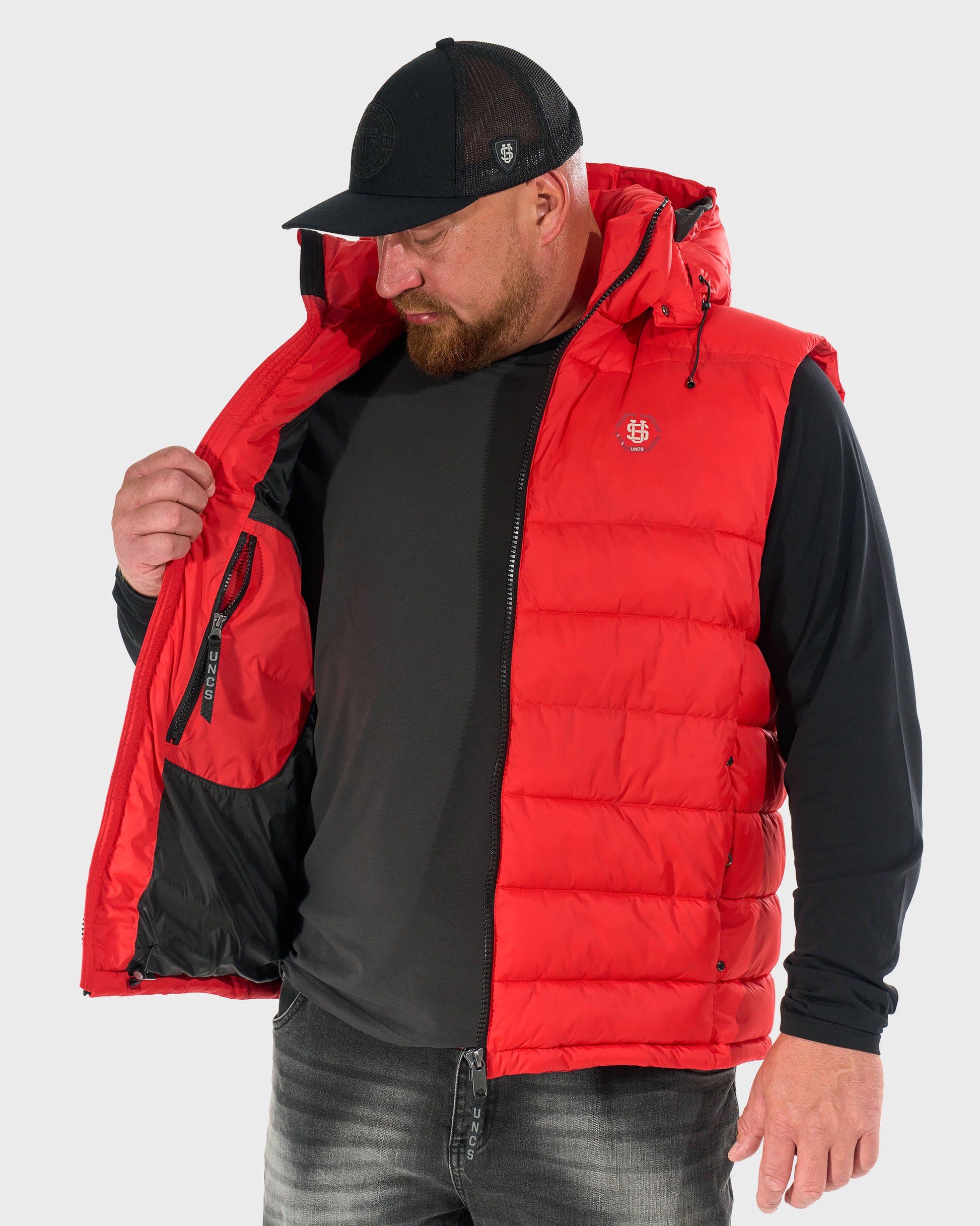 Pánska vesta FLINT II RED