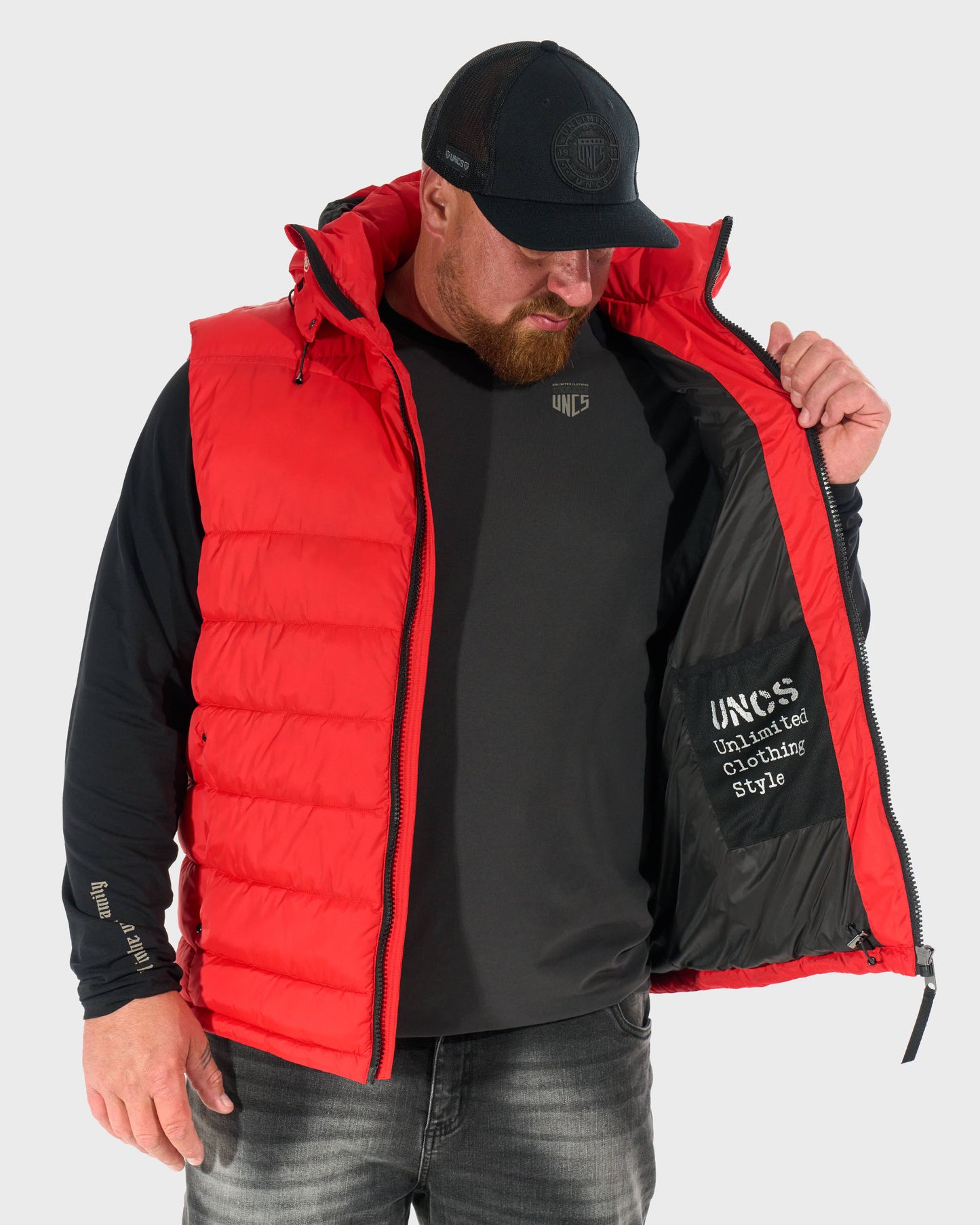 Pánska vesta FLINT II RED