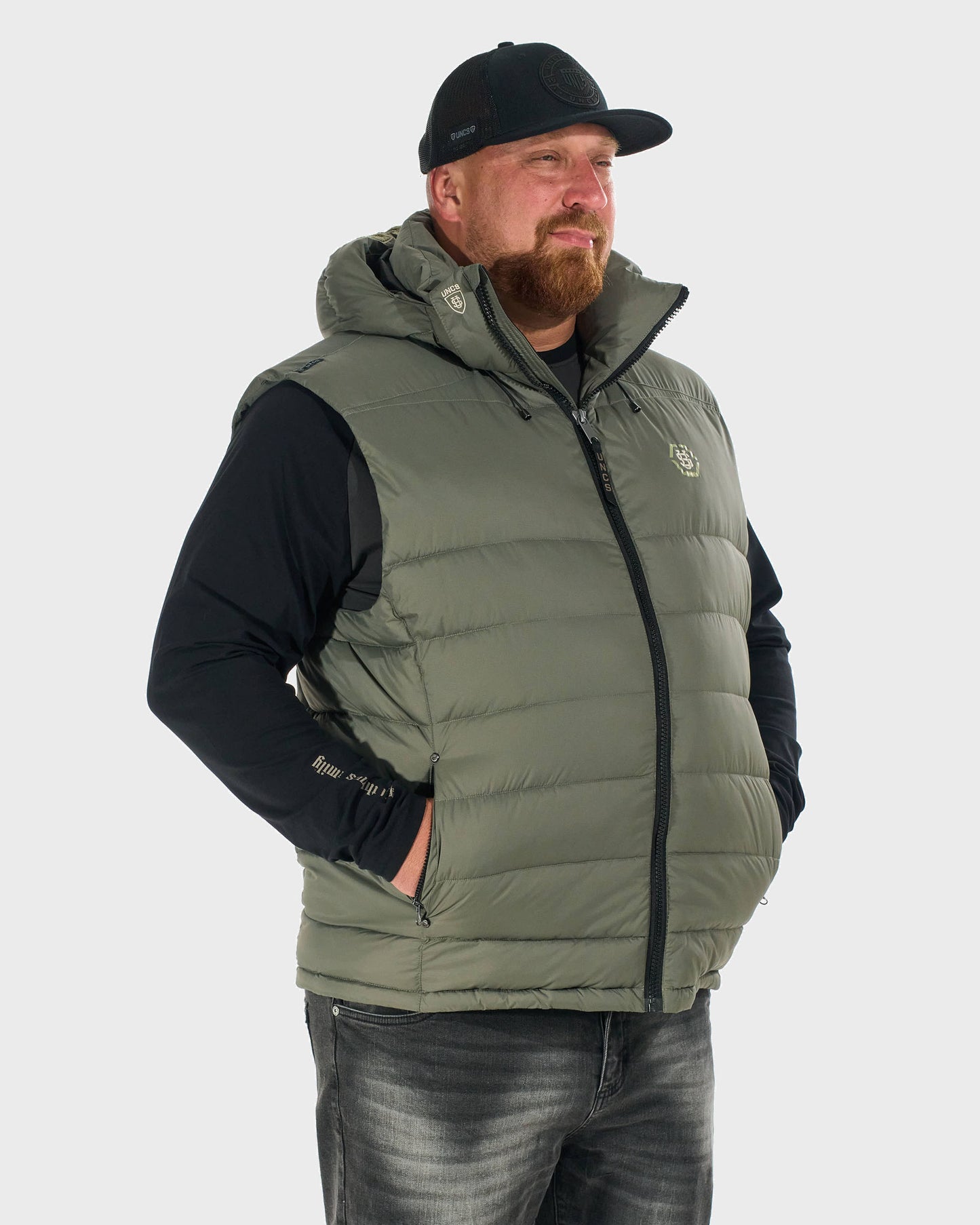 Pánska vesta FLINT II KHAKI