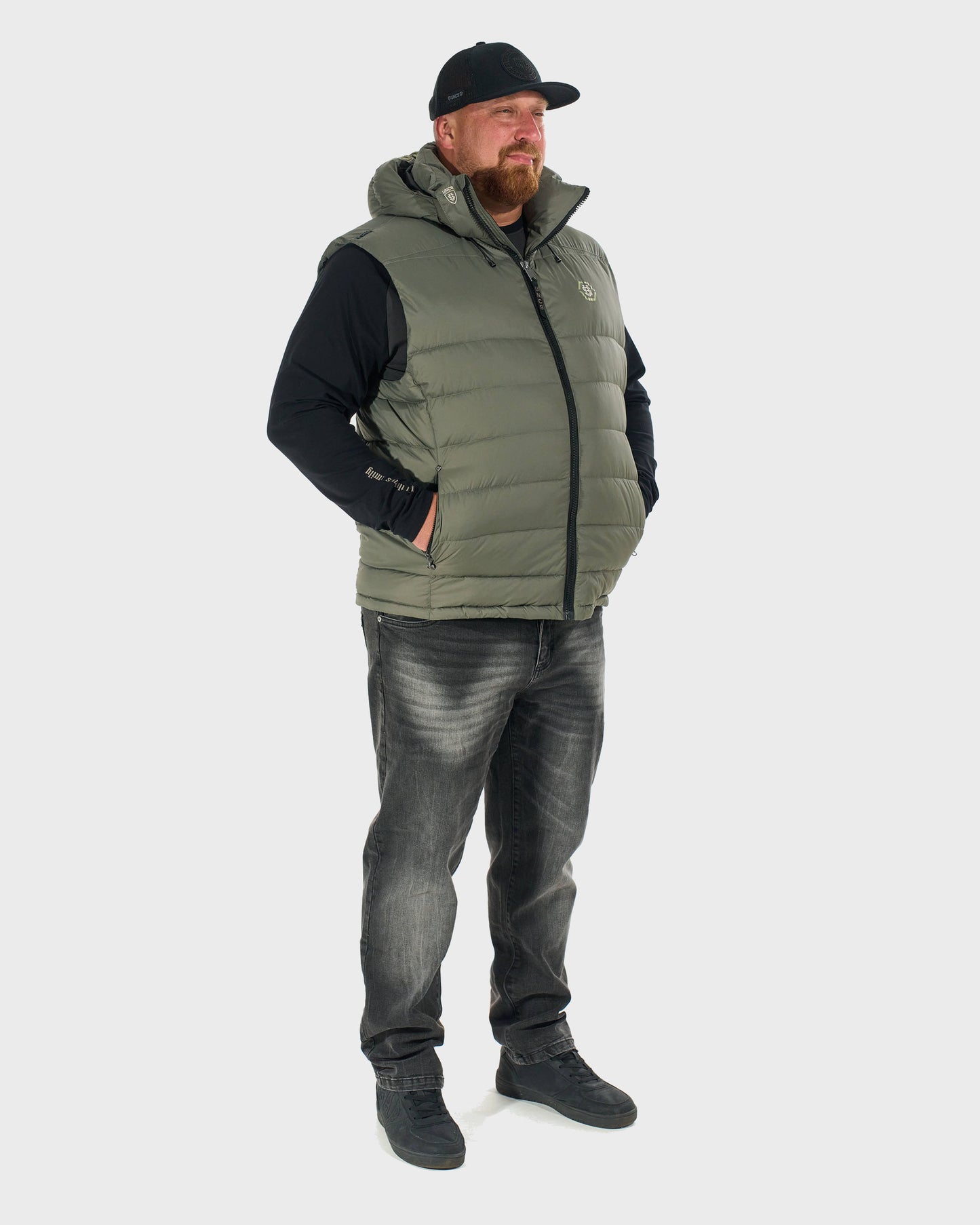 Pánska vesta FLINT II KHAKI