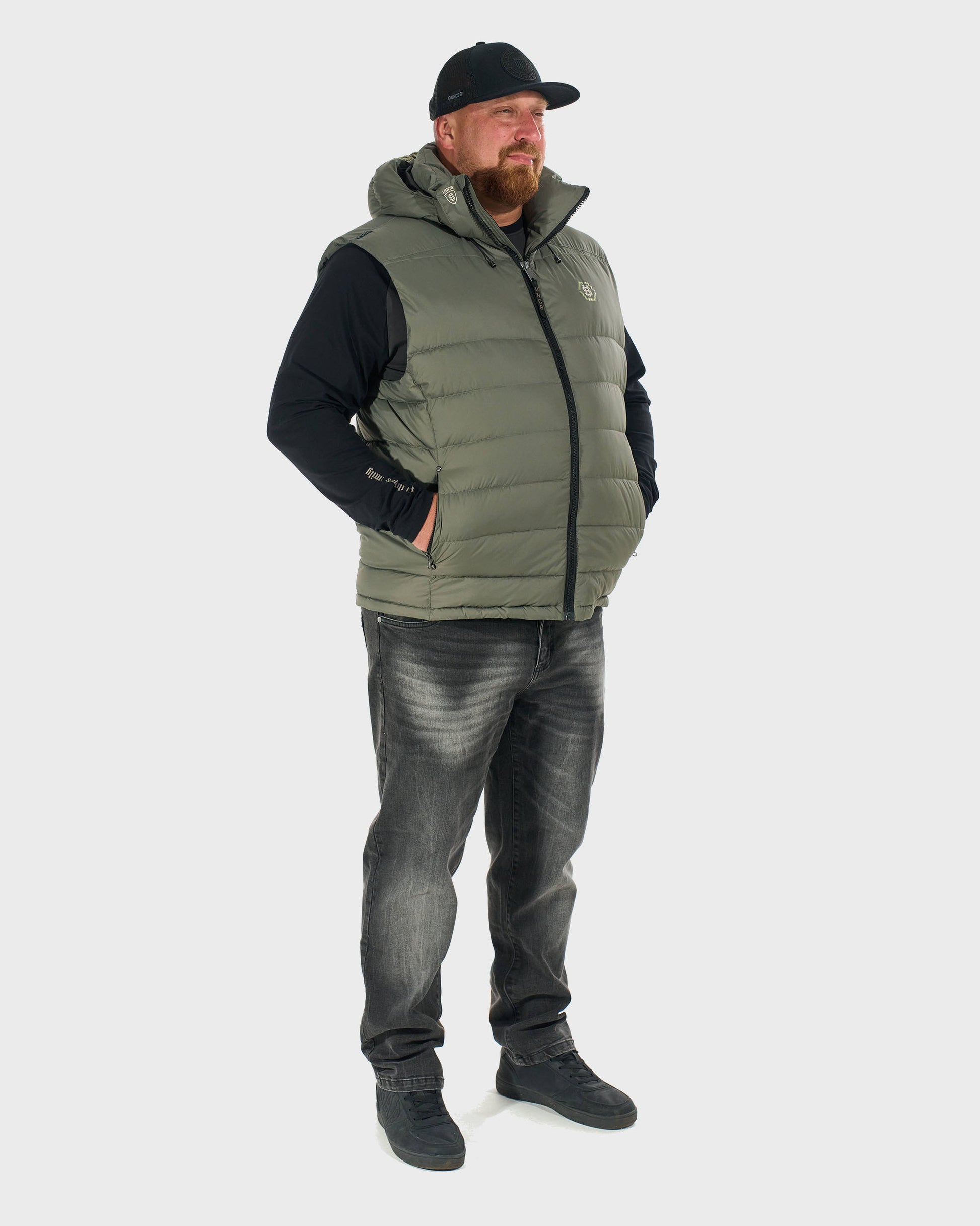 Pánska vesta FLINT II KHAKI