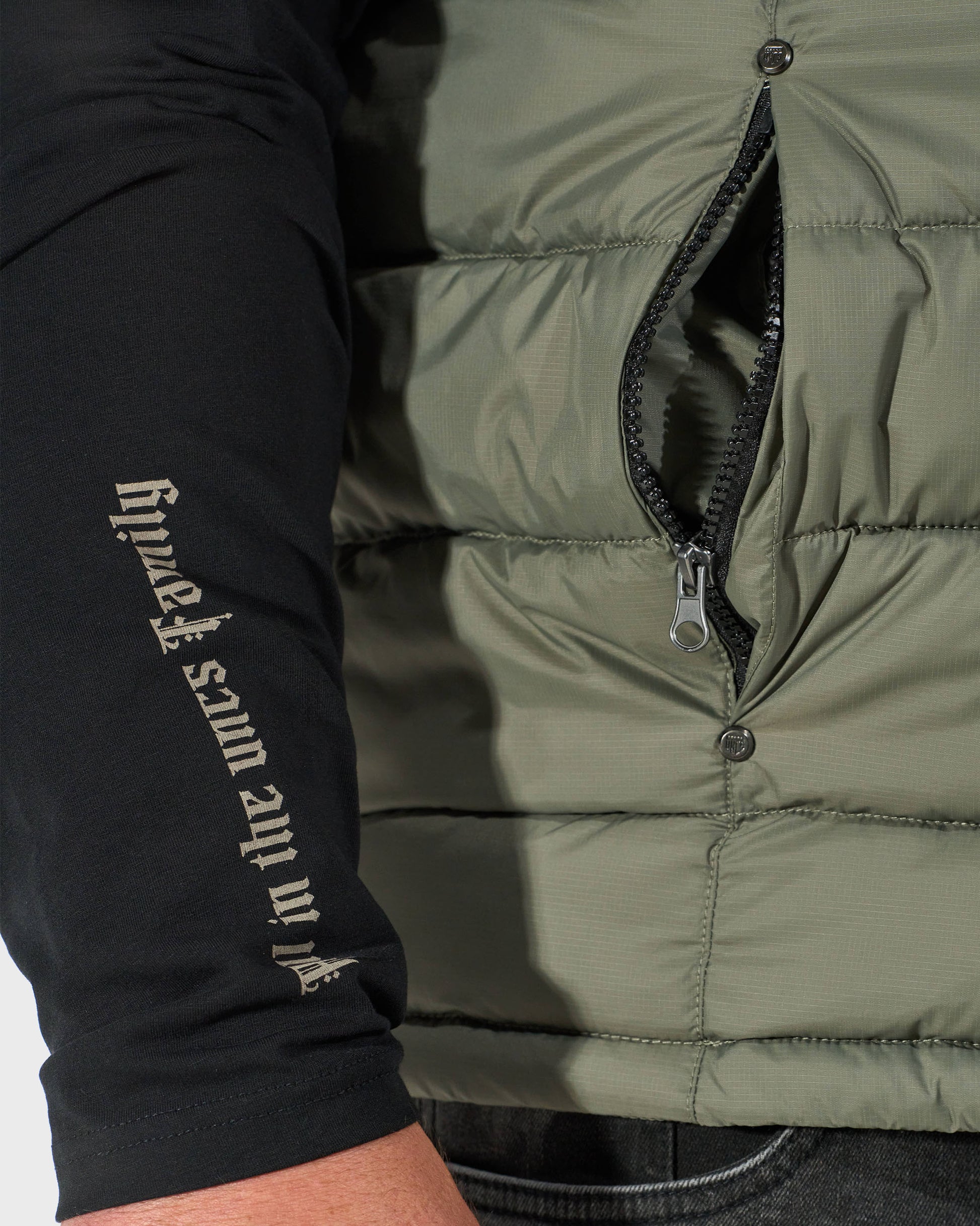 Pánska vesta FLINT II KHAKI