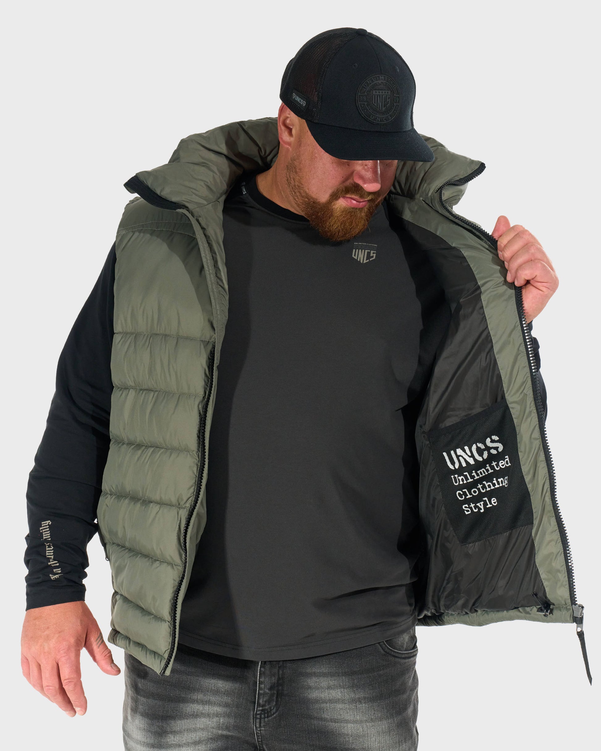 Pánska vesta FLINT II KHAKI