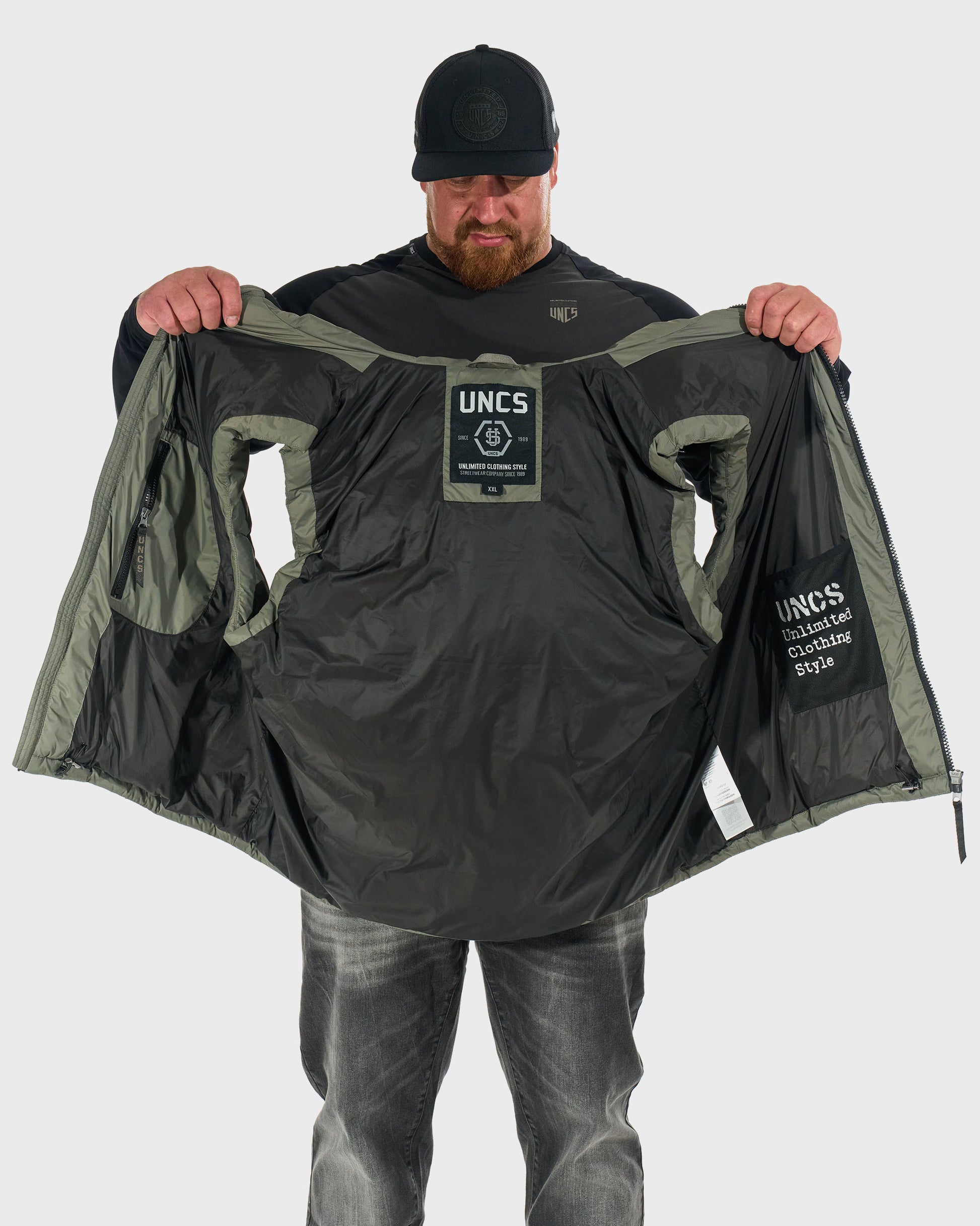 Pánska vesta FLINT II KHAKI