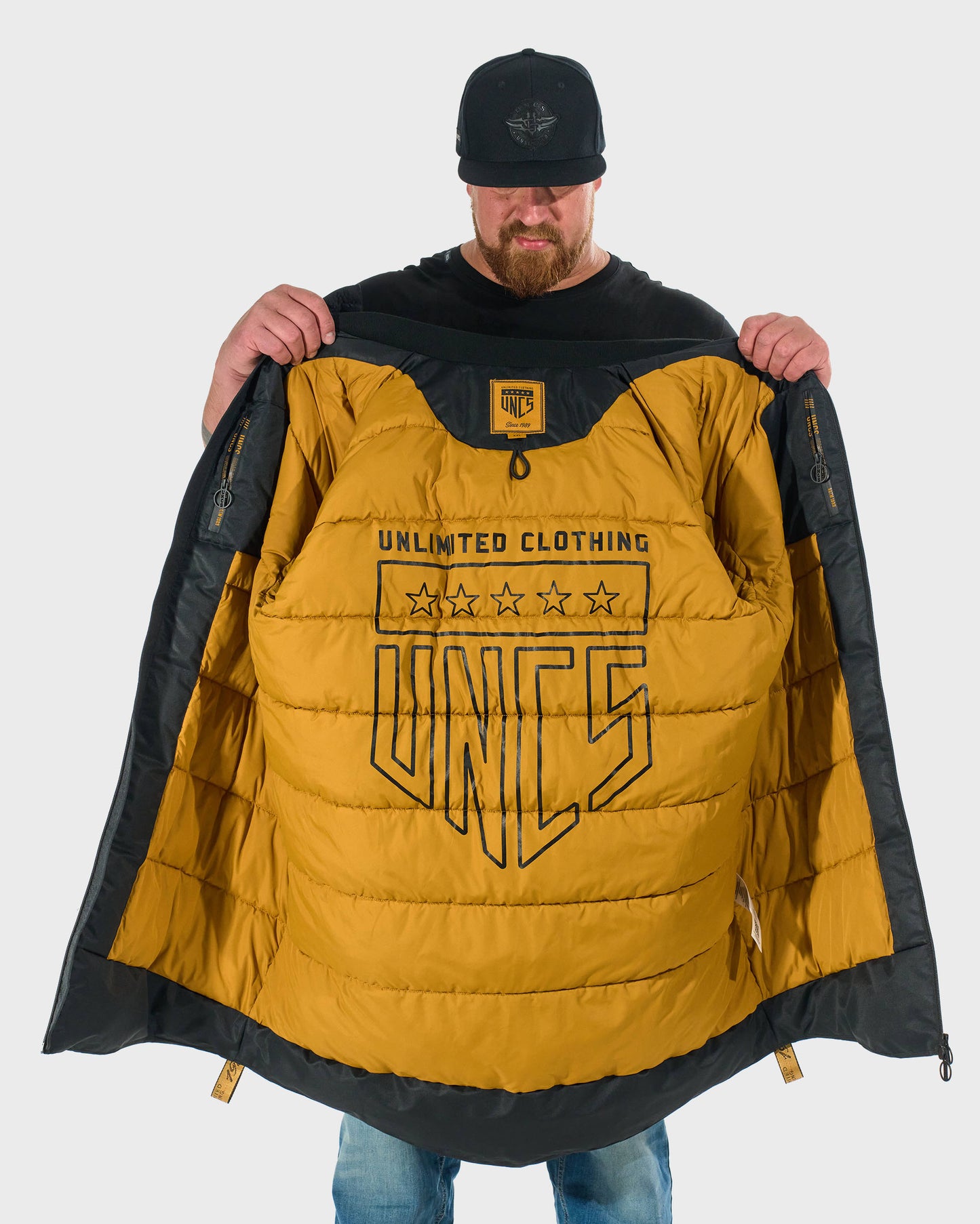 Pánska bunda CARMACK III BLACK