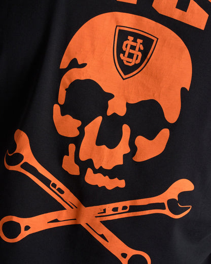 Pánske tričko WRENCH BLACK/ORANGE