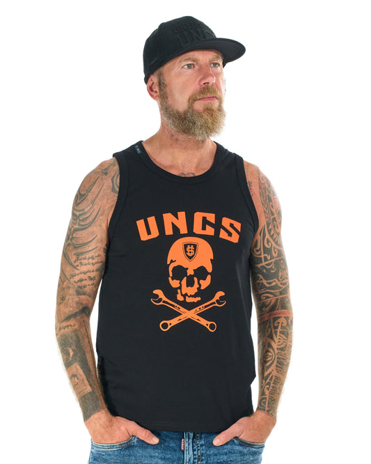 Pánsky top WRENCH BLACK/ORANGE