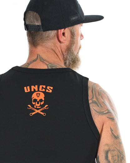 Pánsky top WRENCH BLACK/ORANGE