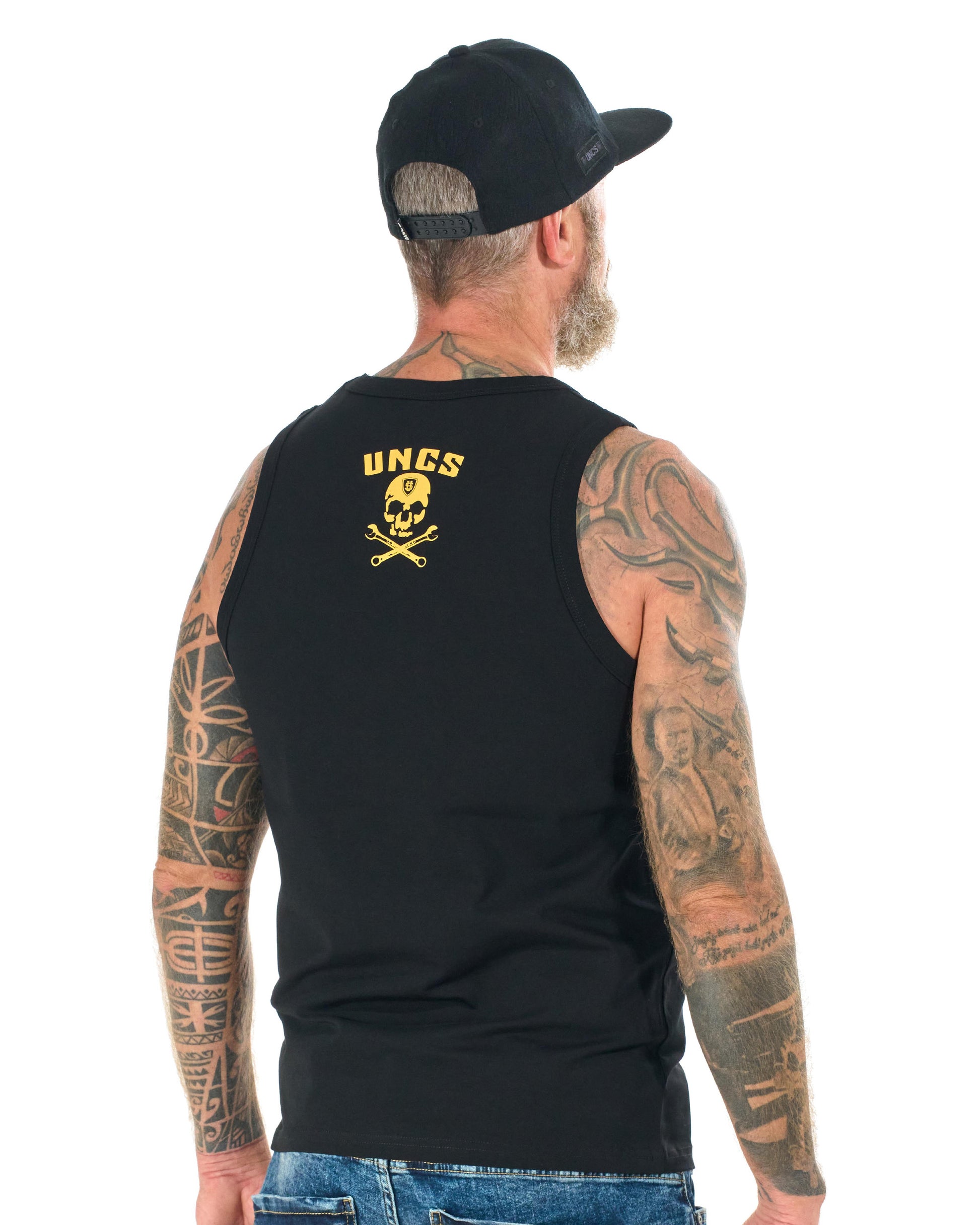 Pánsky top WRENCH BLACK/YELLOW