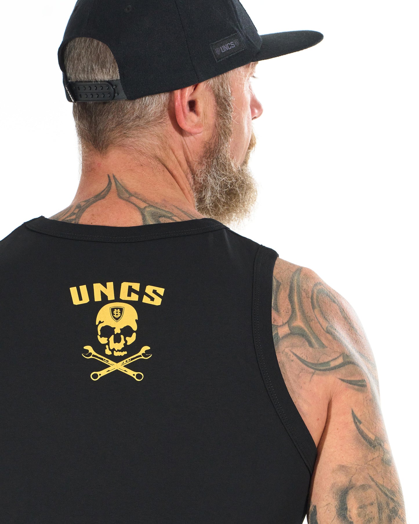 Pánsky top WRENCH BLACK/YELLOW