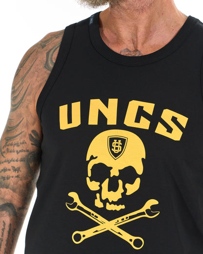 Pánsky top WRENCH BLACK/YELLOW