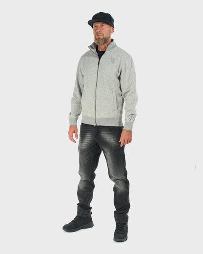 Pánska mikina HEXAGON GREY