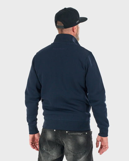 Pánska mikina HEXAGON DARK BLUE