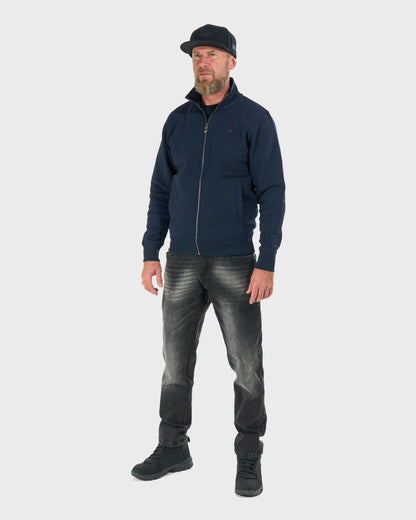 Pánska mikina HEXAGON DARK BLUE