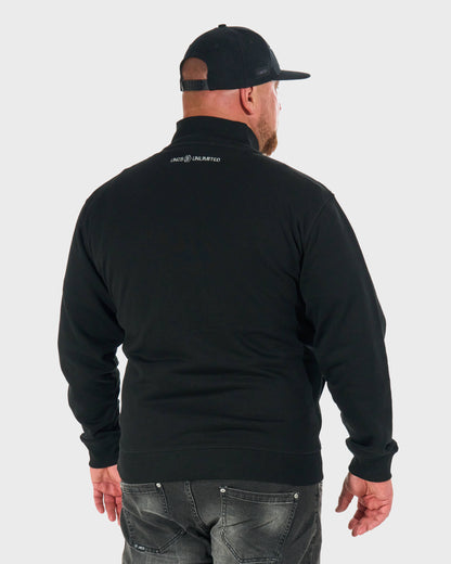 Pánska mikina HEXAGON BLACK