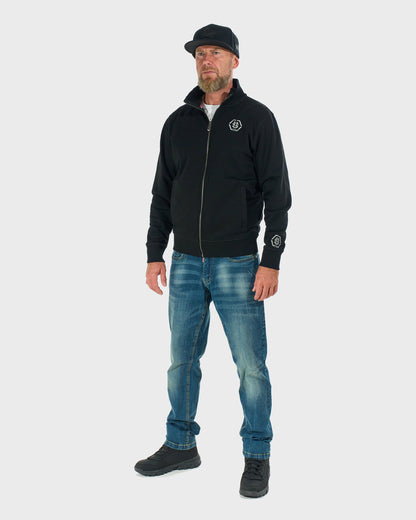 Pánska mikina HEXAGON BLACK