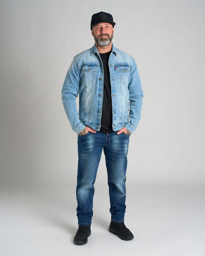 Pánska bunda JASPER III DENIM BLUE