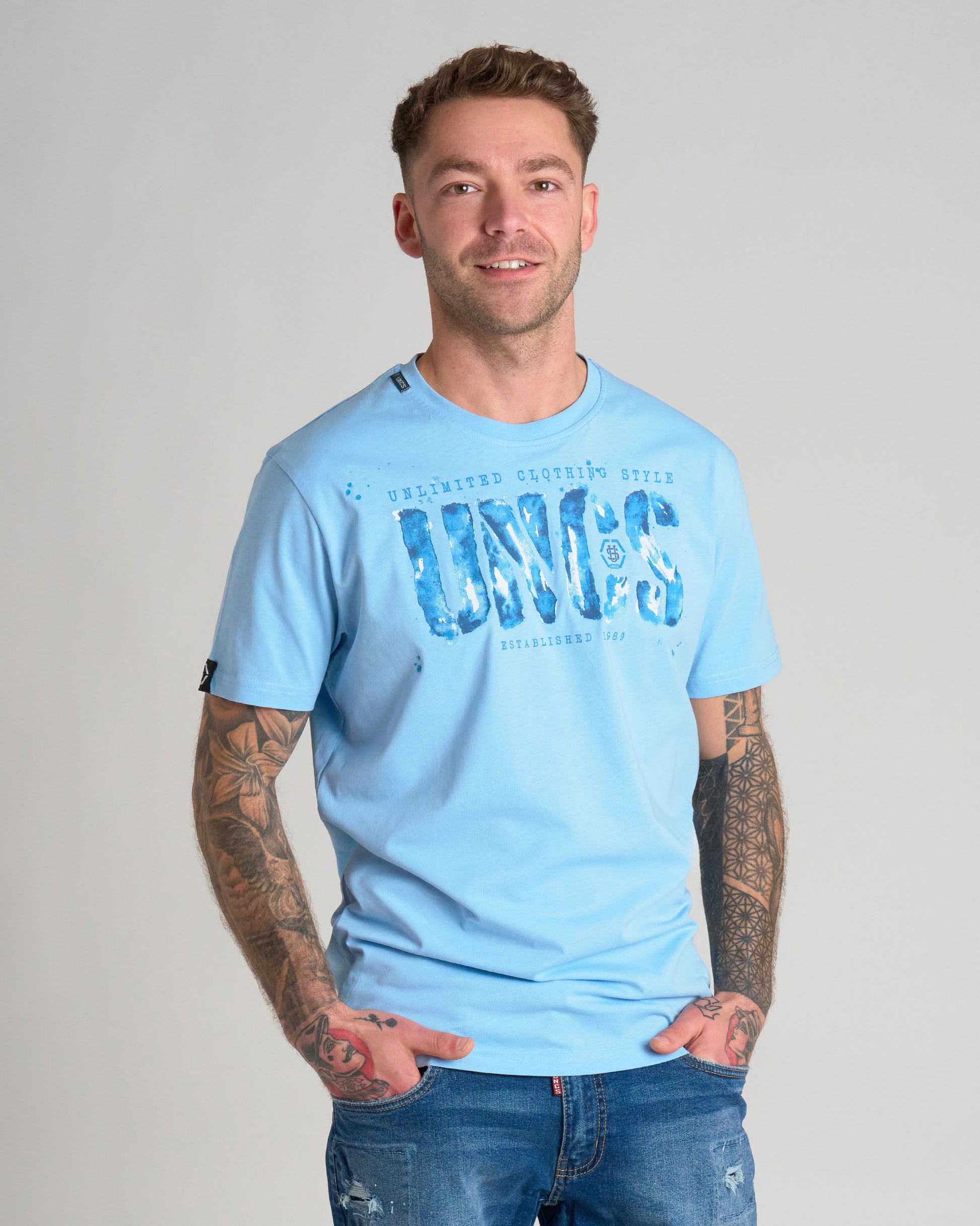 Pánske tričko RODNEY III BLUE