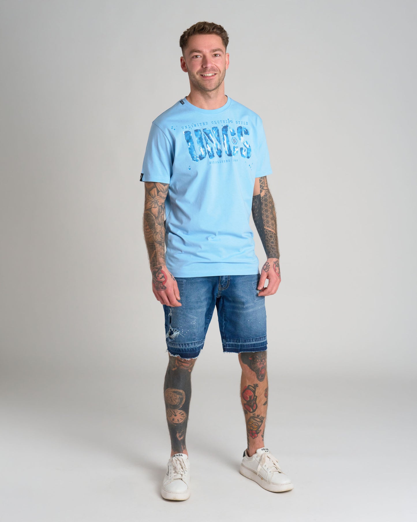 Pánske tričko RODNEY III BLUE