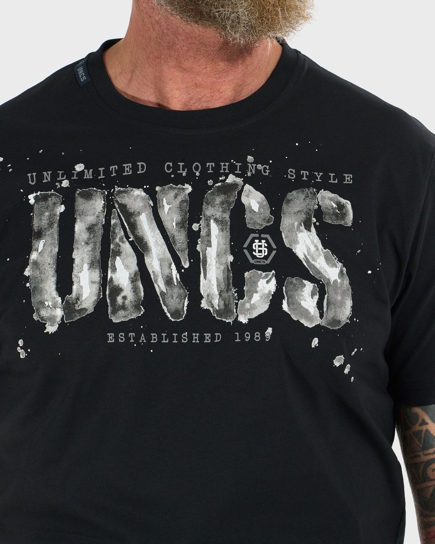 Pánske tričko RODNEY III BLACK/GREY