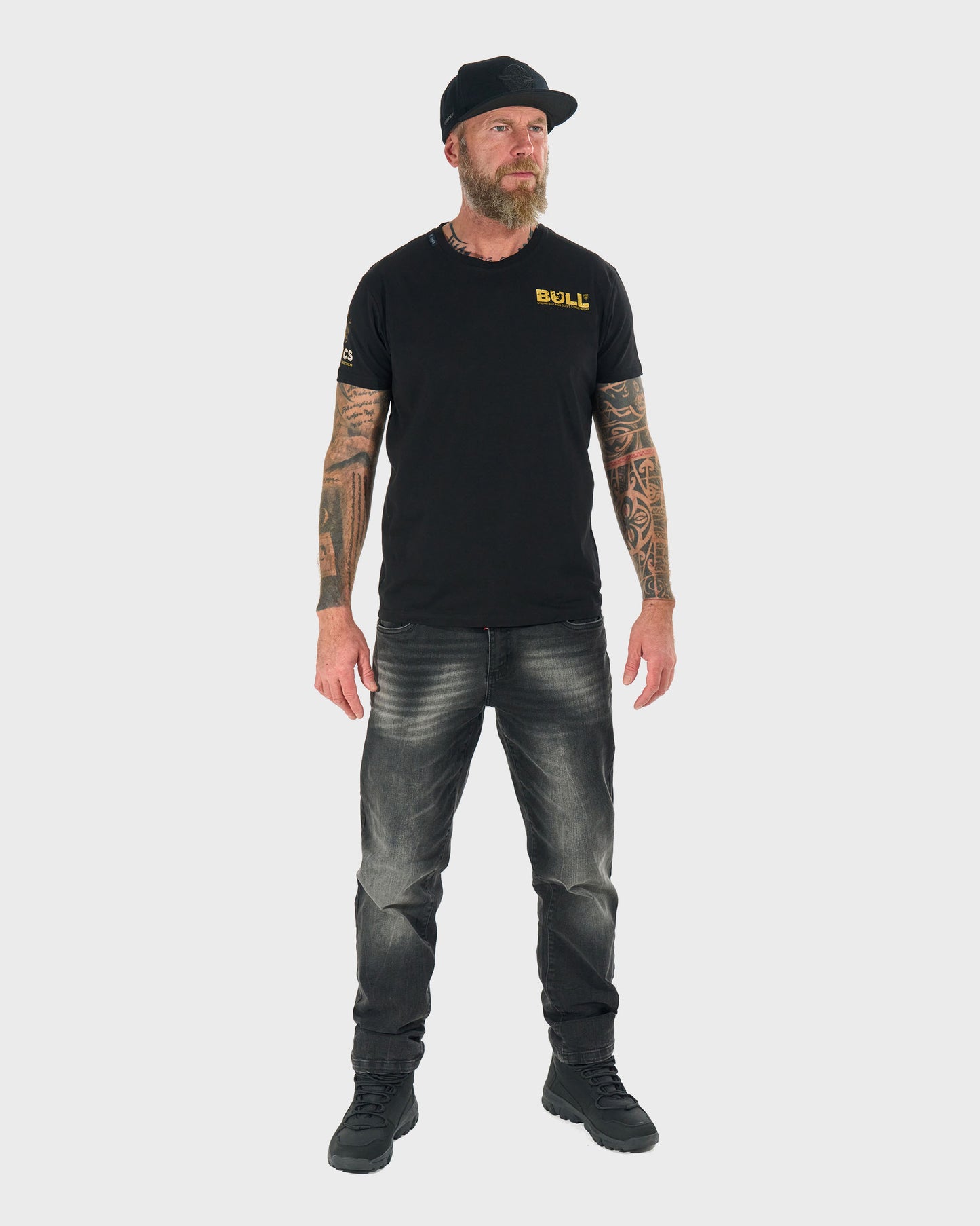 Pánske tričko BULL II BLACK