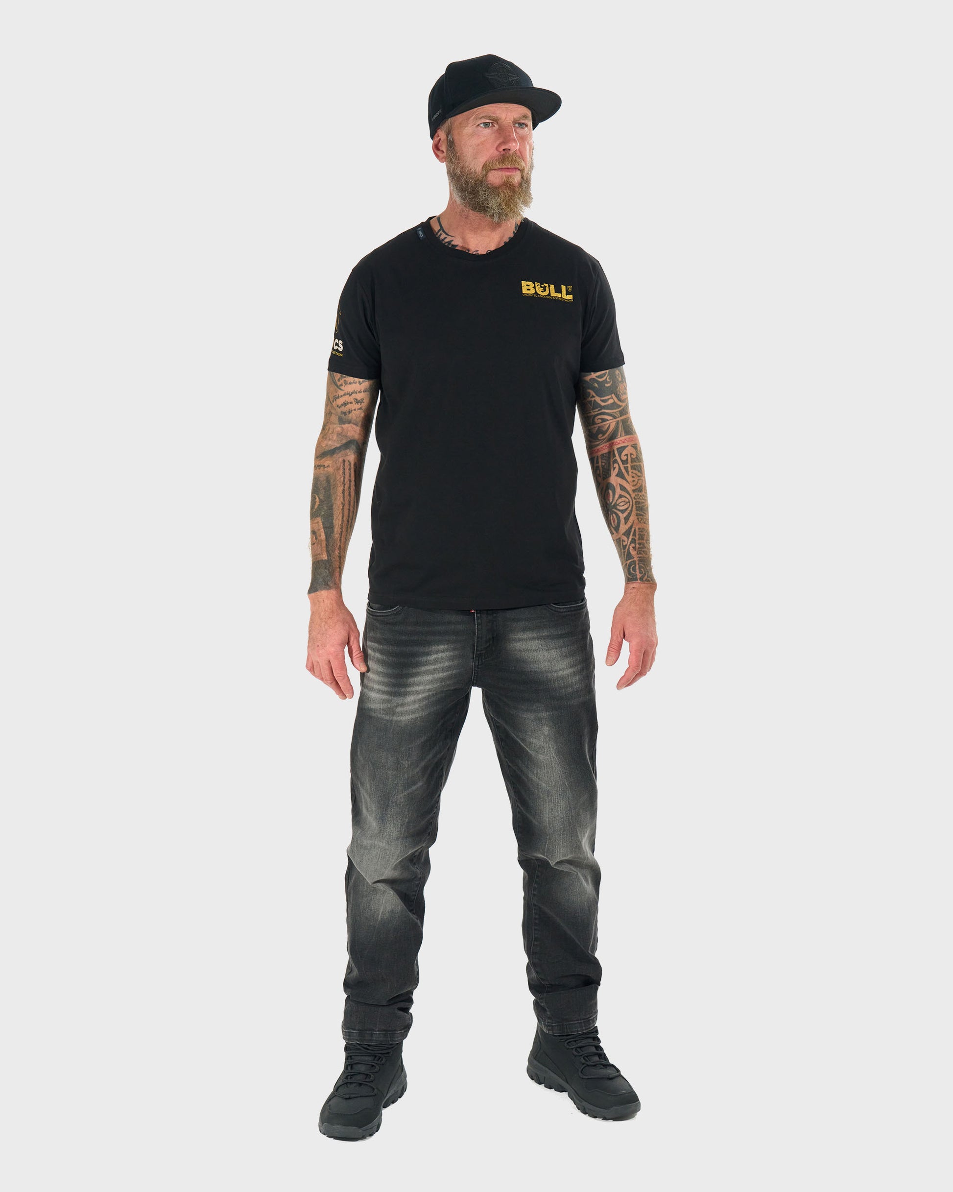 Pánske tričko BULL II BLACK