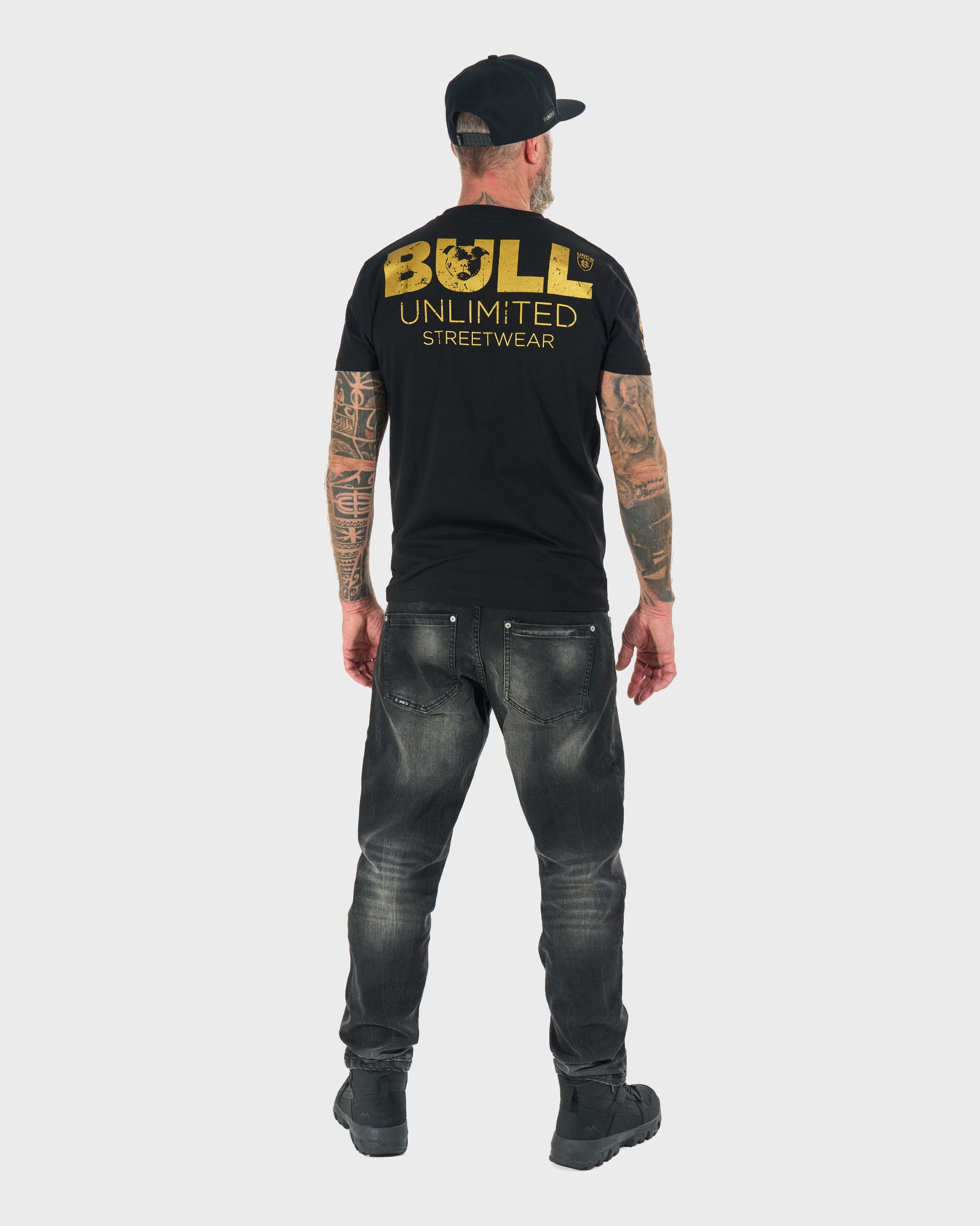 Pánske tričko BULL II BLACK