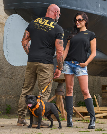 Pánske tričko BULL II BLACK