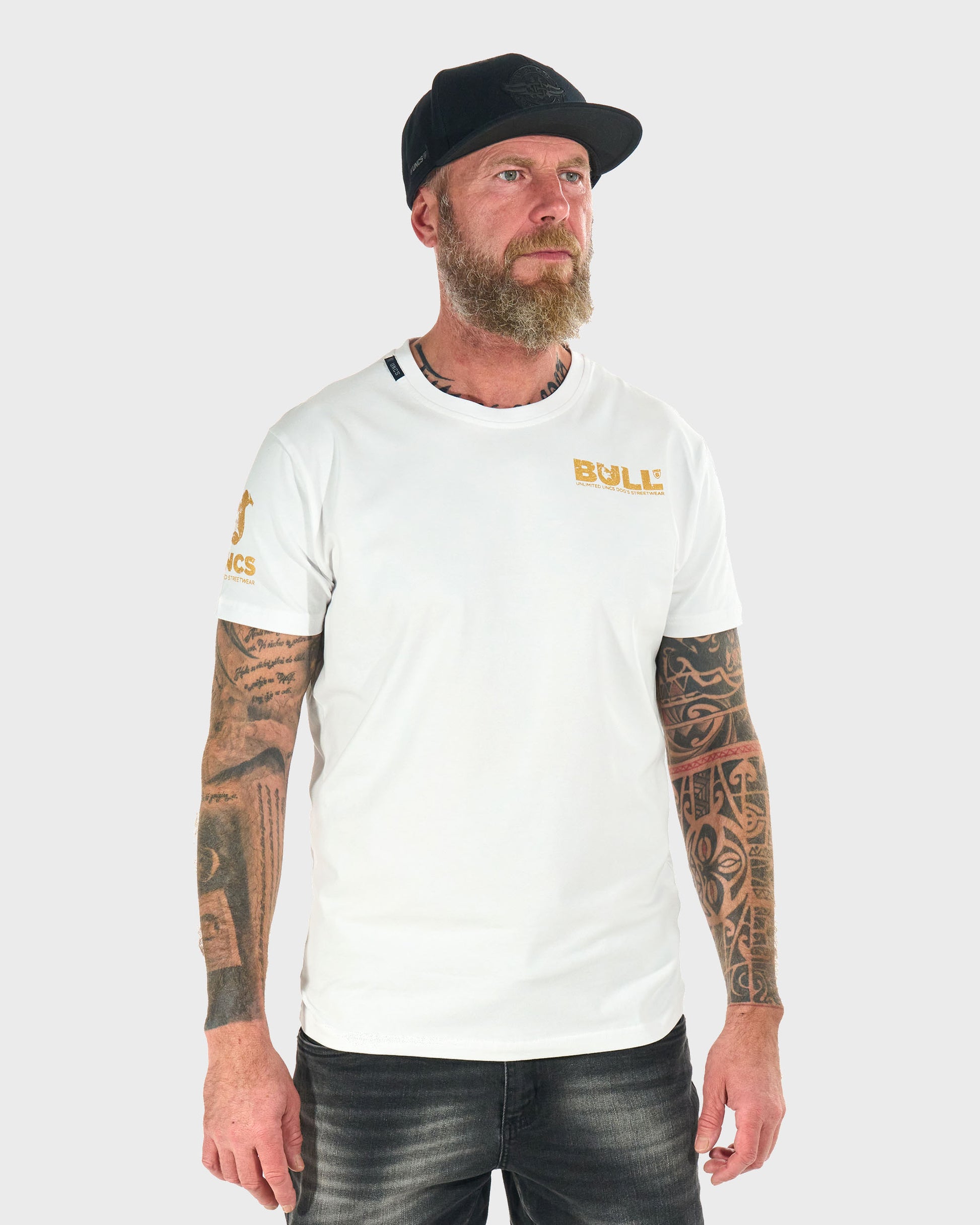 Pánske tričko BULL II WHITE