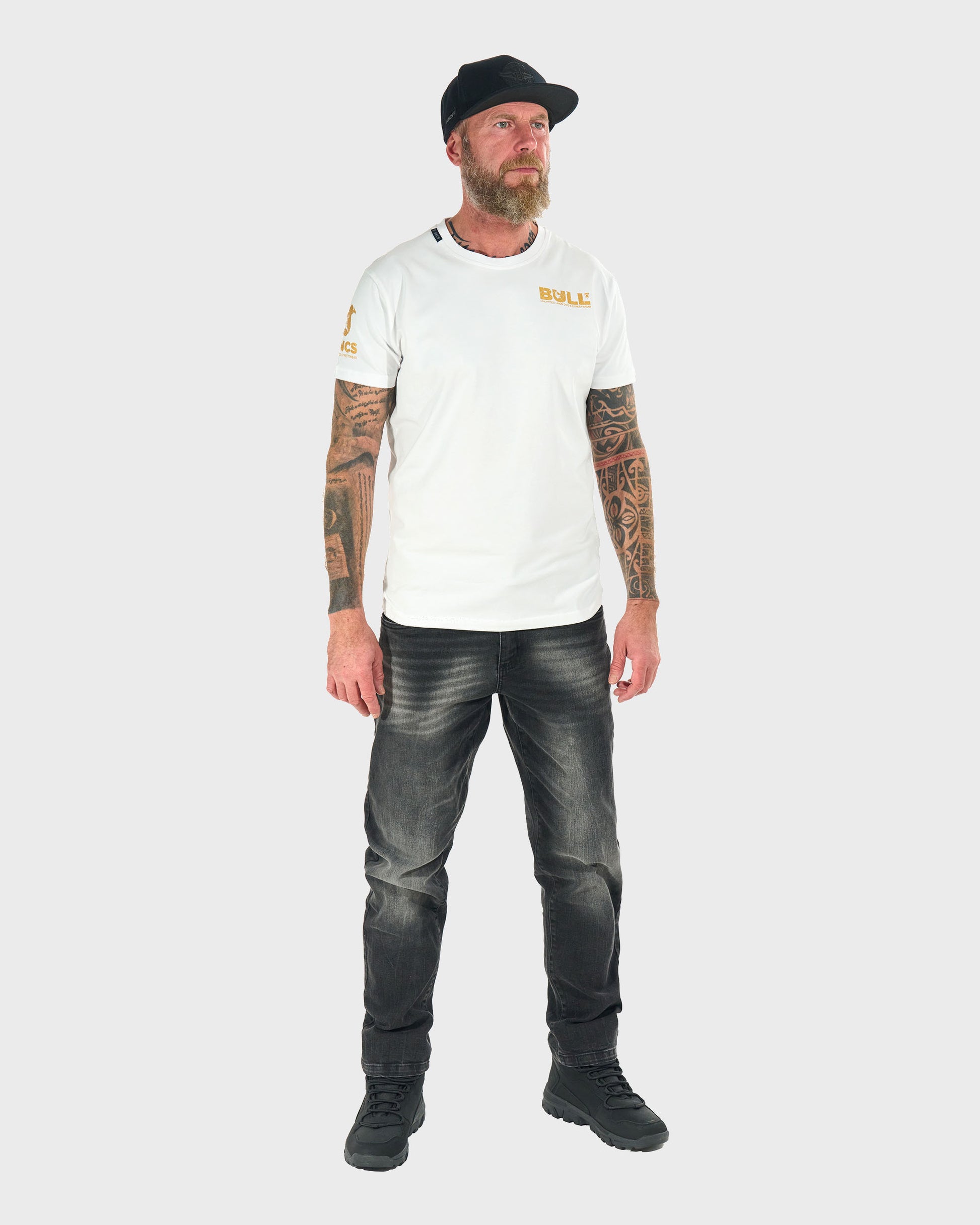 Pánske tričko BULL II WHITE