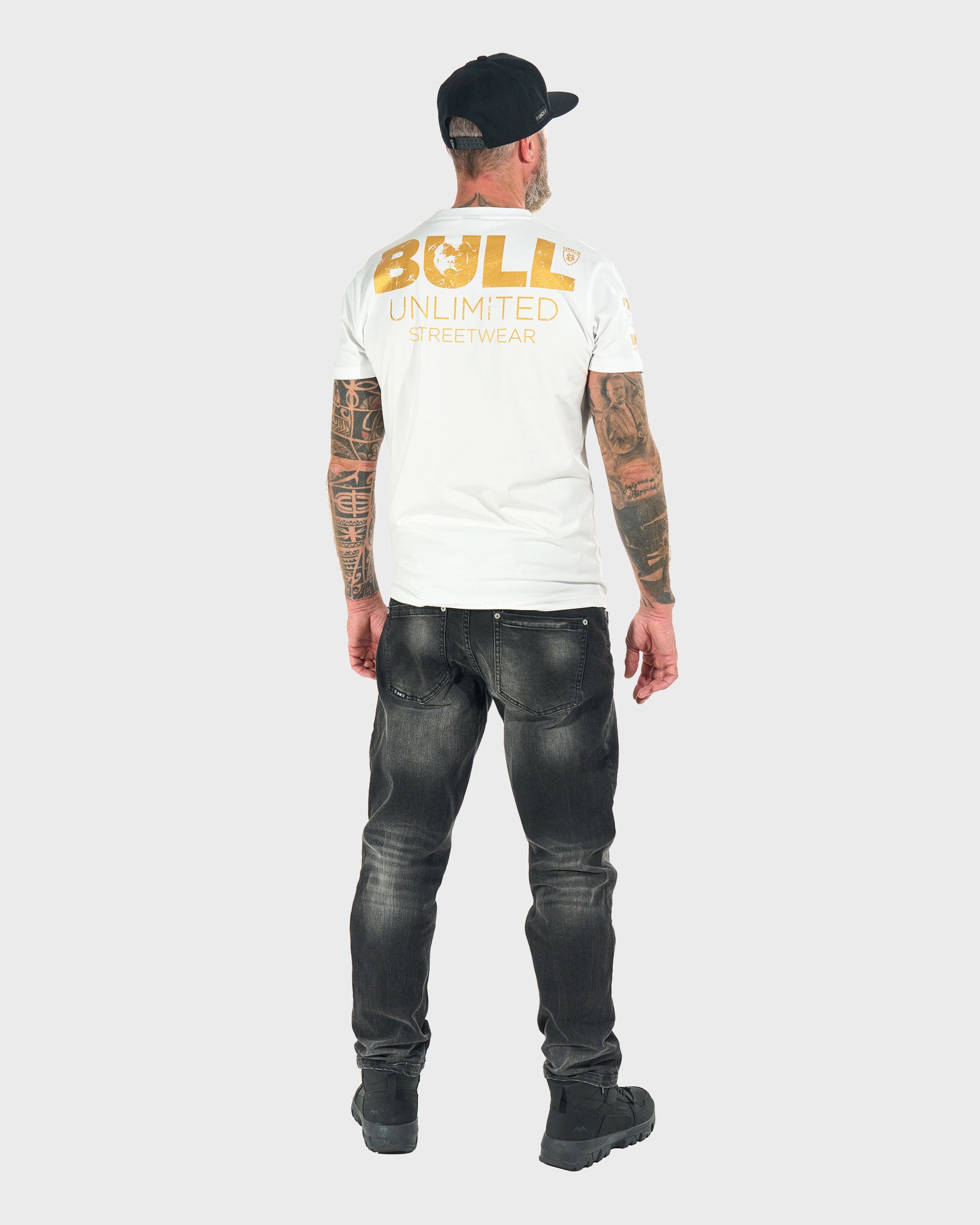 Pánske tričko BULL II WHITE