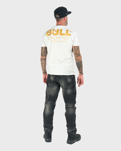 Pánske tričko BULL II WHITE