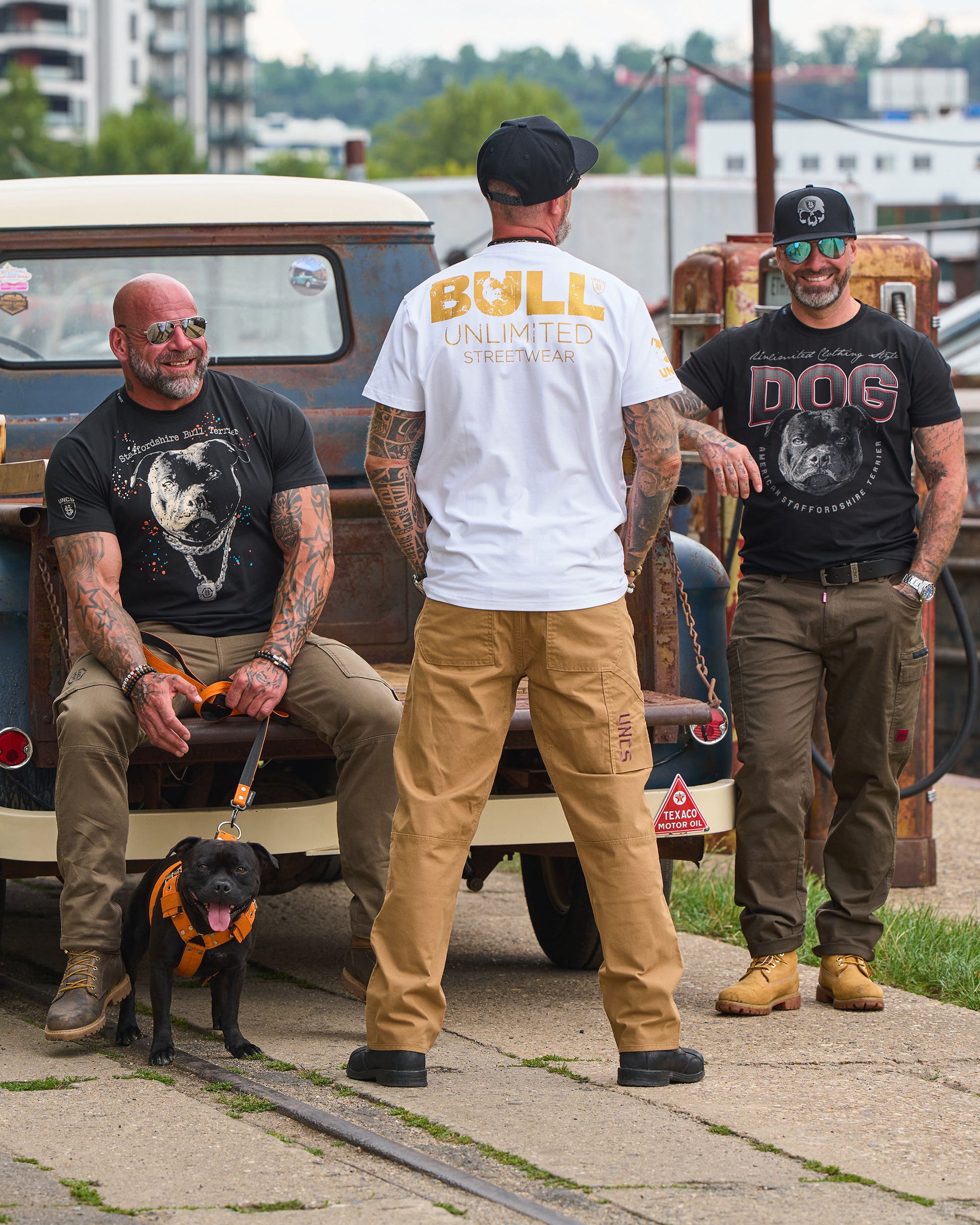 Pánske tričko BULL II WHITE