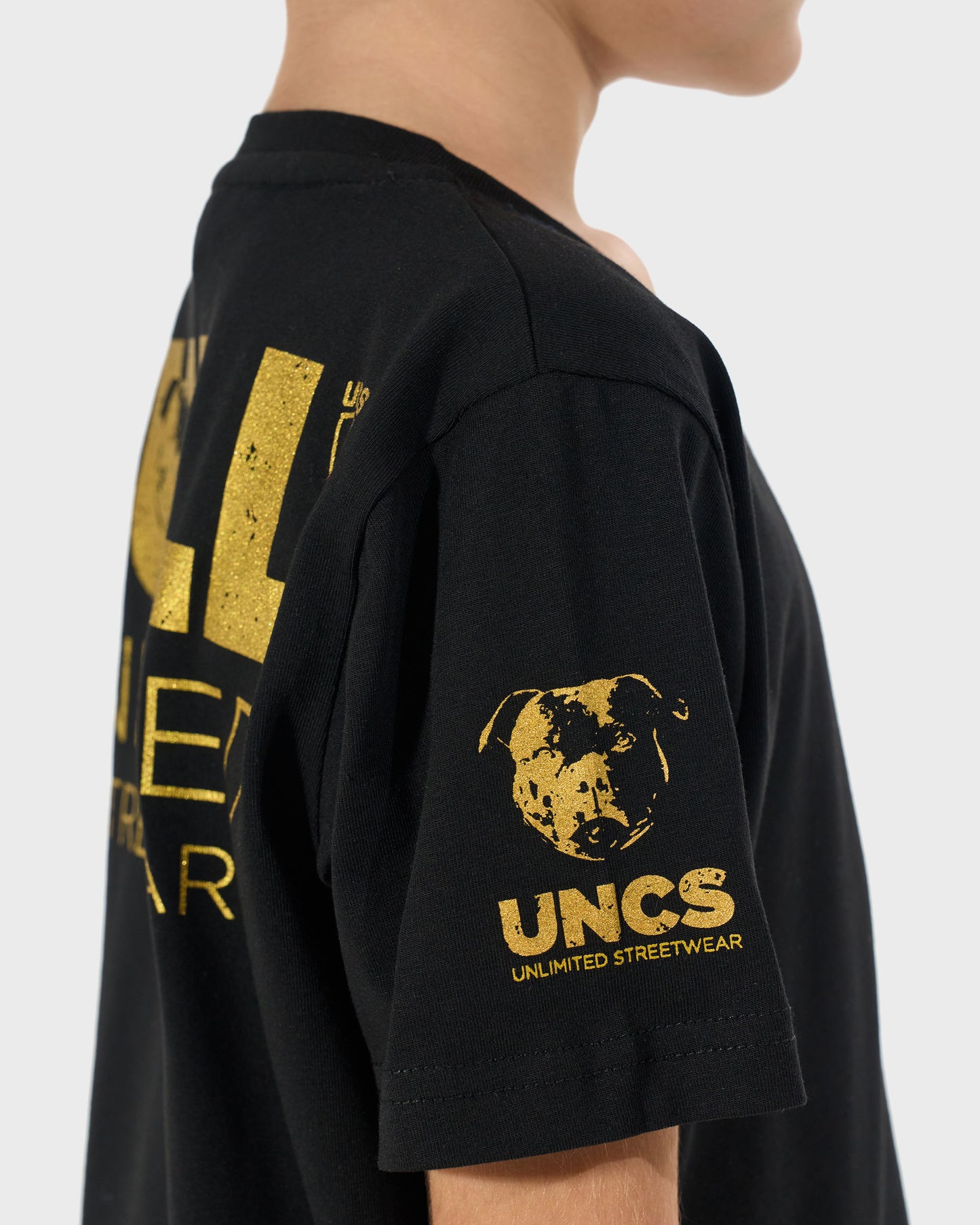 Detské tričko BULL BLACK