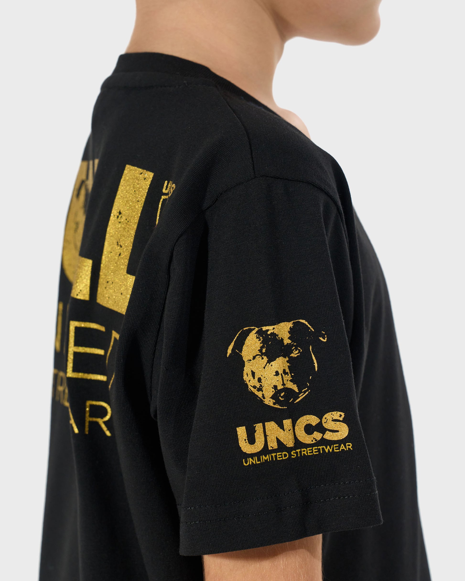 Detské tričko BULL BLACK