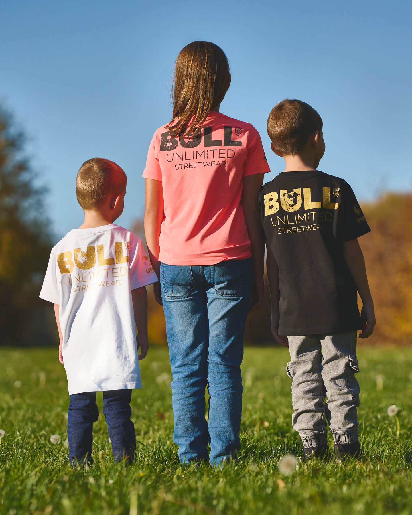 Detské tričko BULL BLACK