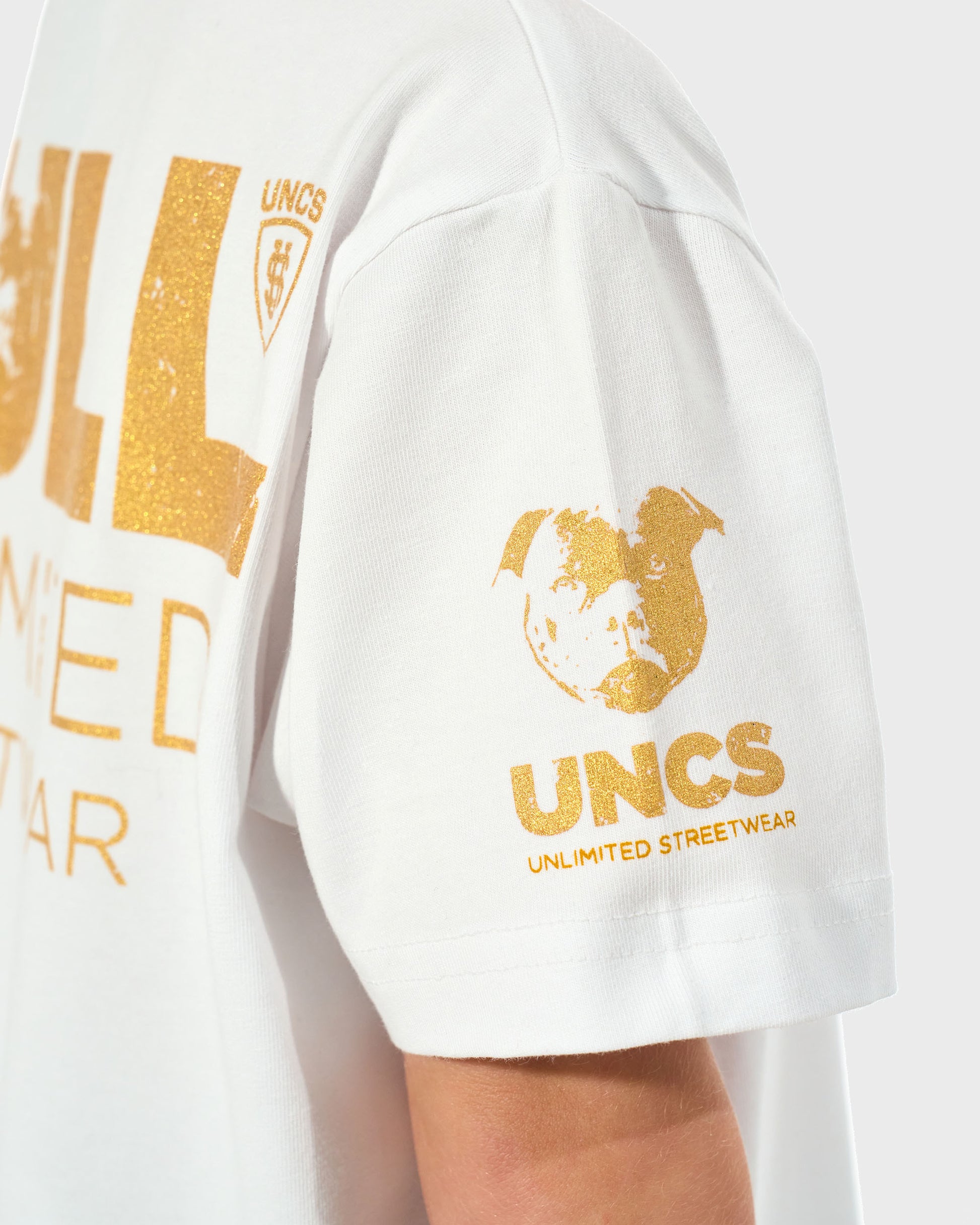 Detské tričko BULL WHITE