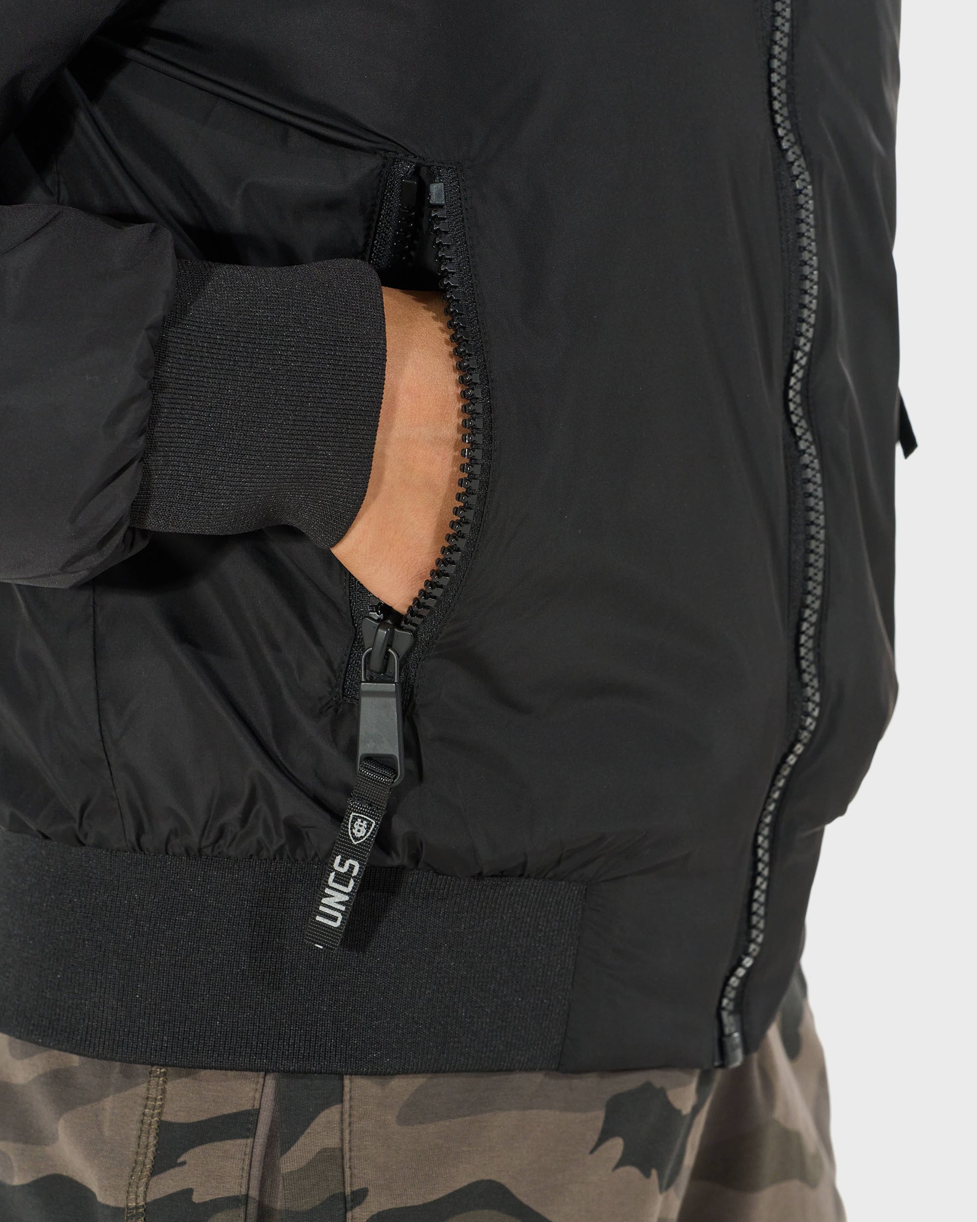 Dámska bunda JOANA BLACK/GREEN