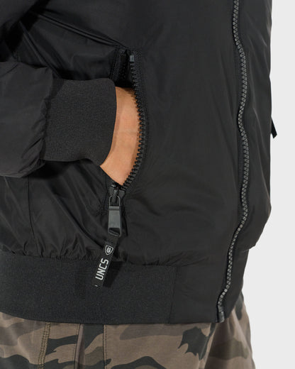 Dámska bunda JOANA BLACK/GREEN