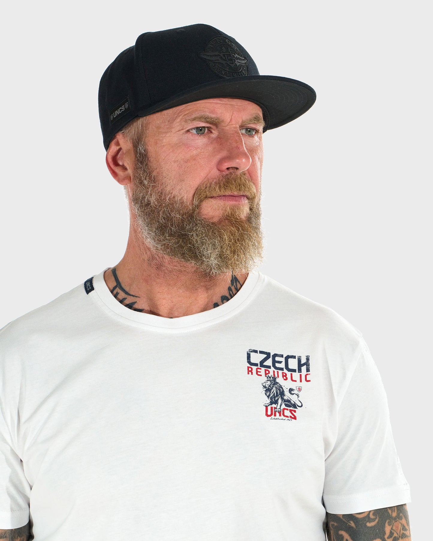 Pánske tričko CZECH REPUBLIC WHITE