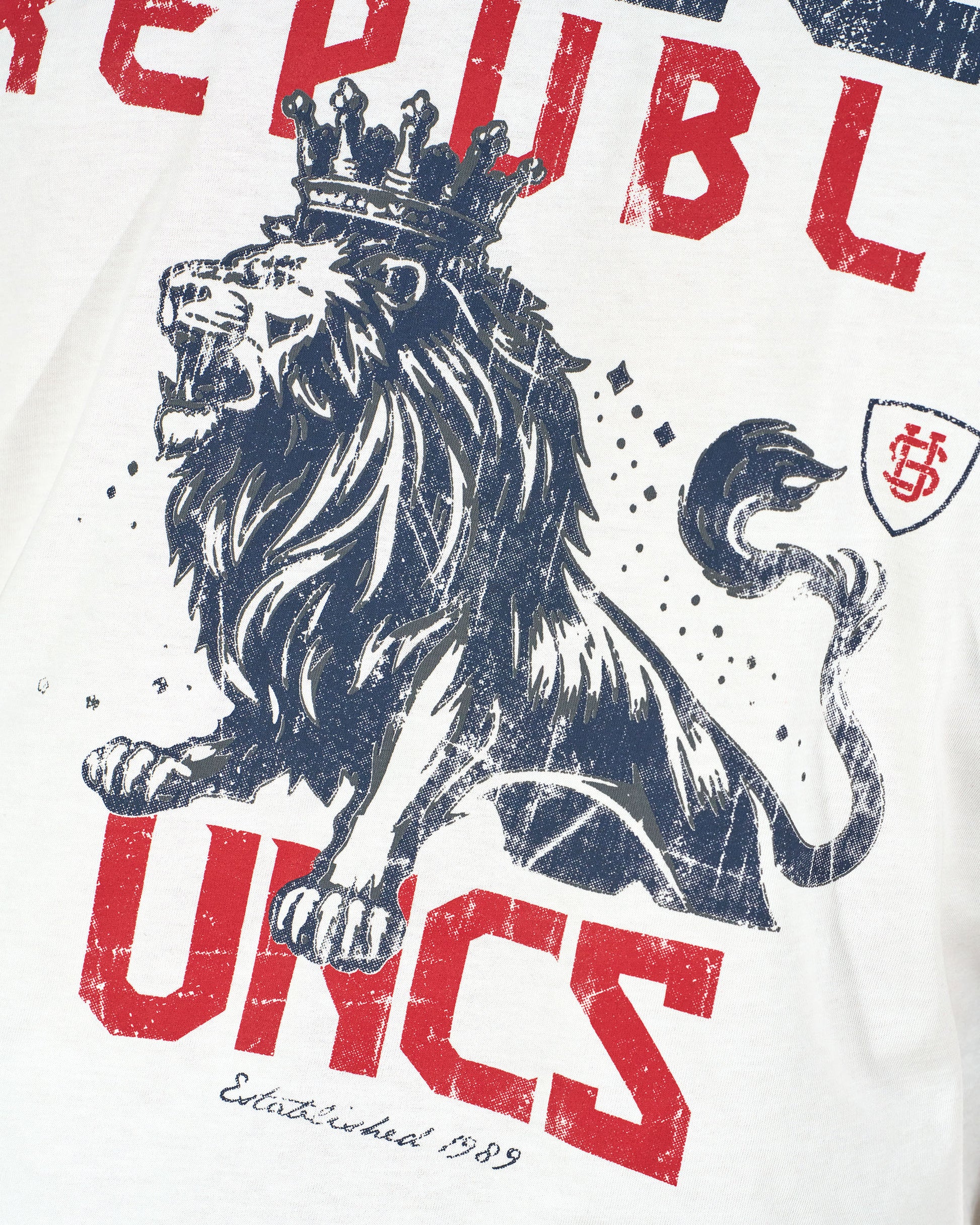 Pánske tričko CZECH REPUBLIC WHITE