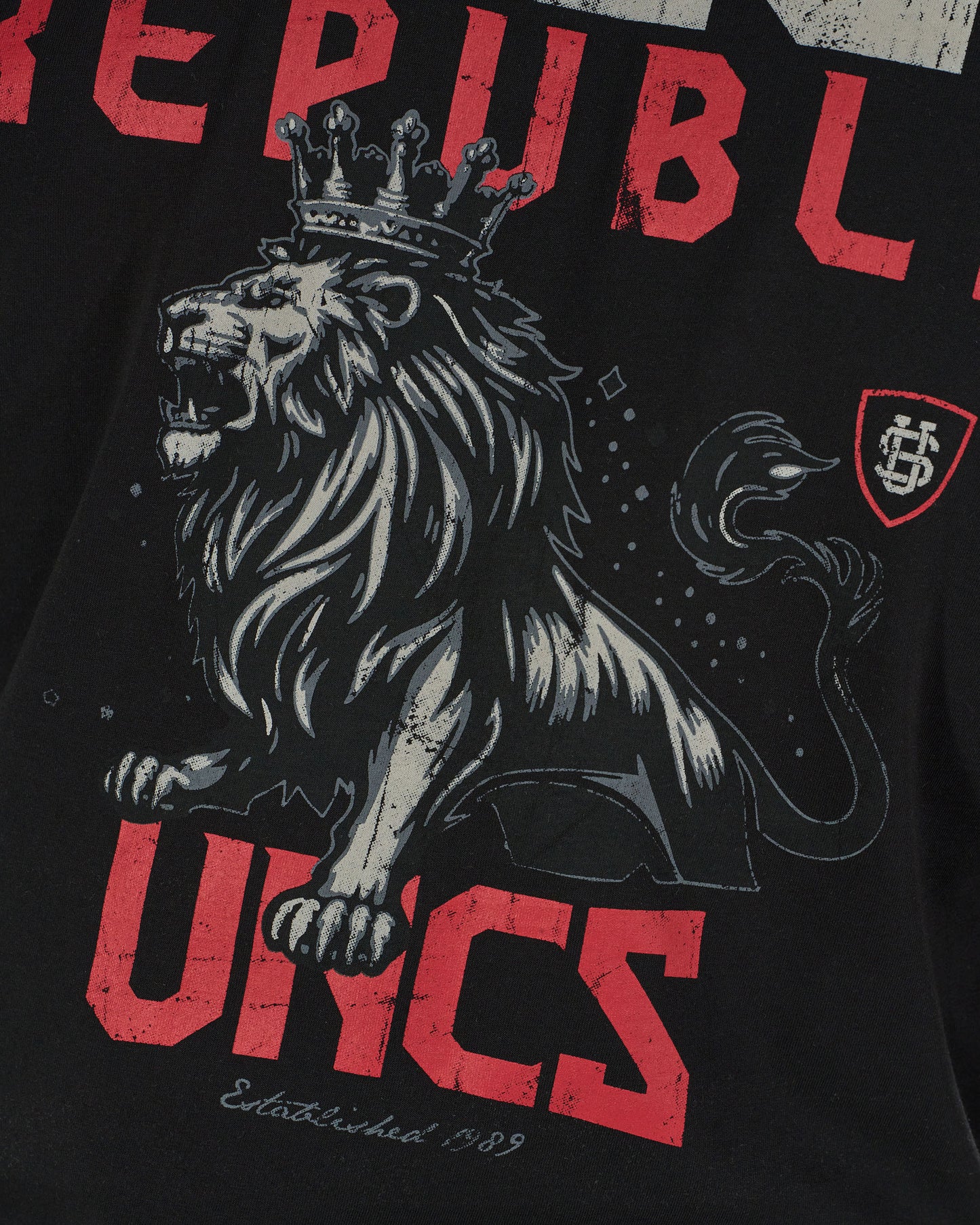 Pánske tričko CZECH REPUBLIC BLACK