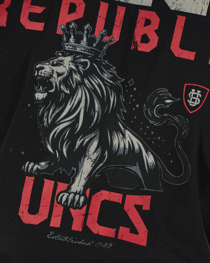 Pánske tričko CZECH REPUBLIC BLACK